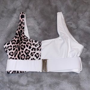 Shein Bathing Suit - Size Medium (Leopard Print)